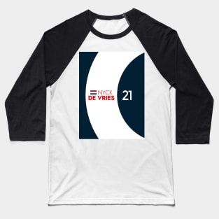 F1 2023 - #21 De Vries Baseball T-Shirt